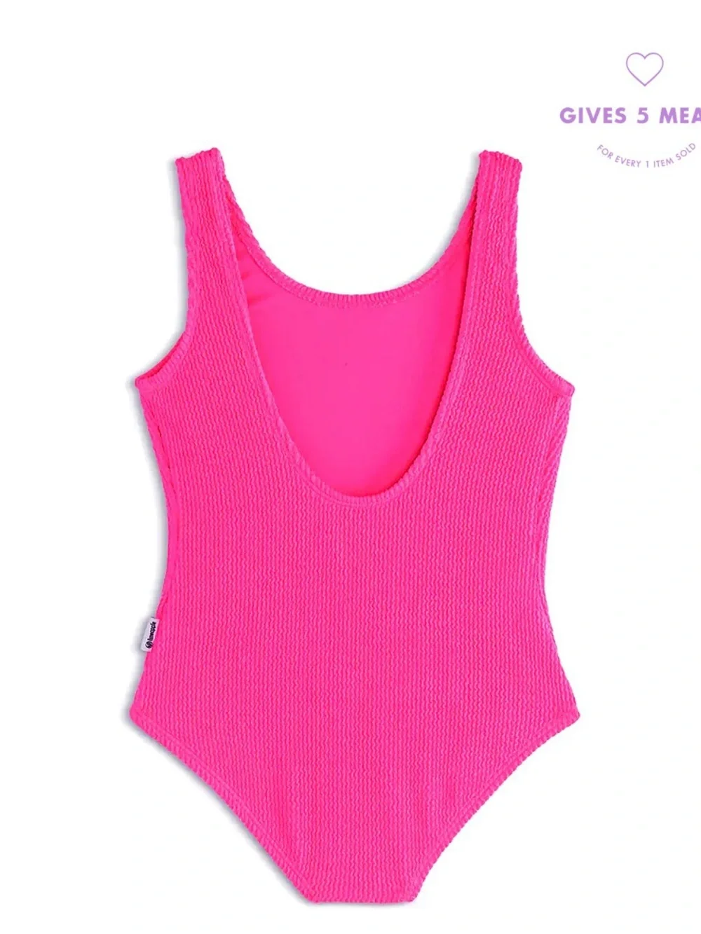 LimeApple Girls Crinkle One Piece Swimsuit Size 8 Brand New w/ Tags